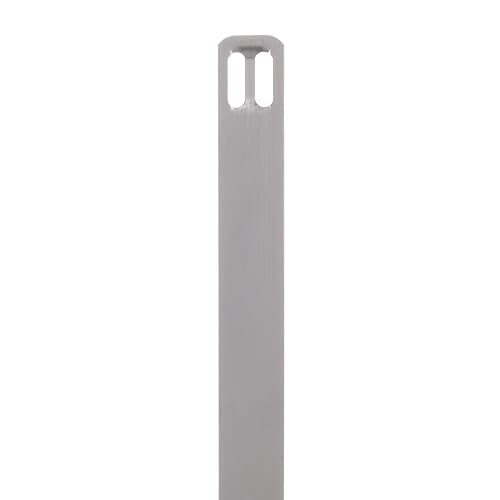 Panduit MMP350-C Marker Plate, 304 Stainless Steel, Natural (100-Pack) 3.50 by .75 100-Pack