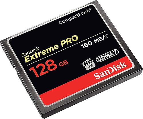 SanDisk Extreme PRO 128GB CompactFlash Memory Card UDMA 7 Speed Up to 160MB/s- SDCFXPS-128G-X46