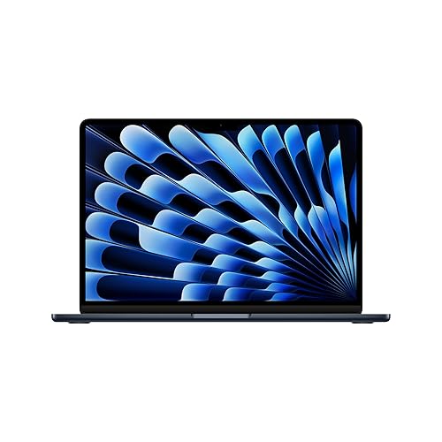 Apple 2024 MacBook Air 13-inch Laptop with M3 chip: Built for Apple Intelligence, 13.6-inch Liquid Retina Display, French, 16GB Unified Memory / 512GB Storage Midnight Apple M3 (8-core CPU, 10-core GPU)