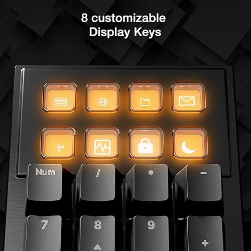 be quiet! Dark Mount Mechanical Keyboard | Linear | Hot-Swappable Lubricated Silent Switches | Detachable Numpad and Media Dock | Programmable ARGB Keys | Quality PBT Double Shot Keycaps | BT001US