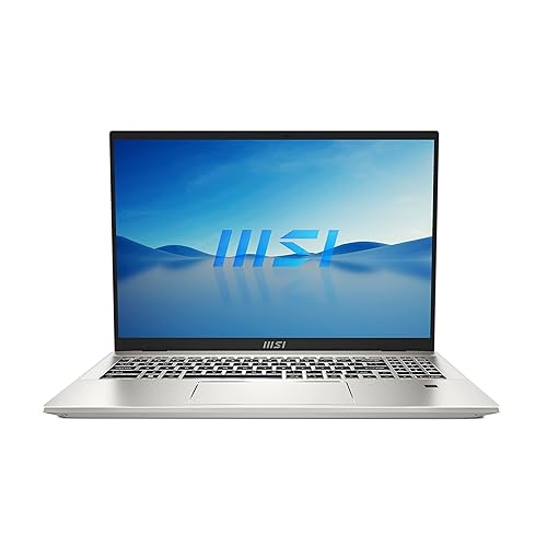 MSI Prestige 16 EVO 16 QHD+ 165Hz Laptop: Intel Core i5-13500H, Intel Iris Xe, 32GB DDR5, 1TB NVMe SSD, Thunderbolt 4, HDMI, MicroSD Card Reader, Win 11 Pro: Urban Silver A13M-407US