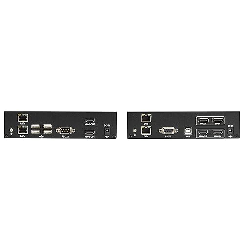 Black Box KVM Extender Over CATx - 4K, Dual-Head, HDMI/Displayport