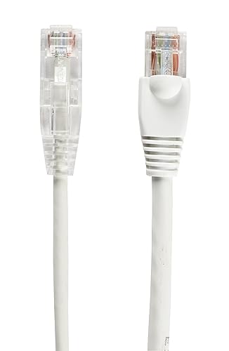 Black Box Network Services Slim-NET CAT6 250-MHZ 28-AWG Stranded ETHERNET Patch Cable - UNSHIELDED, PVC, SN