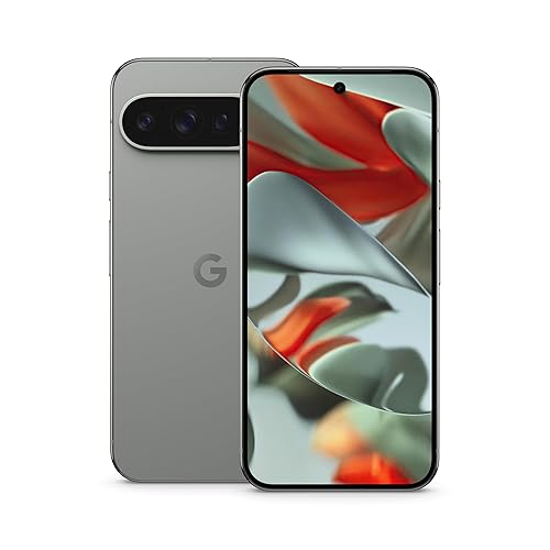 Google Pixel 9 Pro XL - Unlocked Android Smartphone with Gemini, Triple Rear Camera System, 24-Hour Battery, and 6.8 Super Actua Display - Hazel - 256 GB Hazel 256GB Pixel 9 Pro XL (Phone Only)