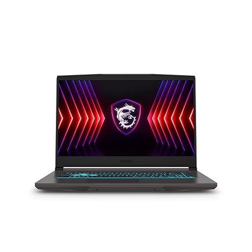 MSI Thin 15 B13VE-1697CA 15.6 144Hz Gaming Laptop Intel® Core™ i5-13420H RTX 4050 16GB 512GB NVMe SSD Win11 i5-13420H/RTX4050/16/512