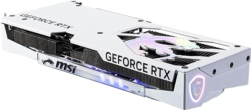 MSI Gaming RTX 5060 Ti 8G Gaming Trio OC White Graphics Card (8GB GDDR7,128-bit, Extreme Performance: 2662 MHz, DisplayPort x3 2.1a, HDMI 2.1b, NVIDIA Blackwell Architecture RTX 5060 Ti 8G Gaming Trio OC White White