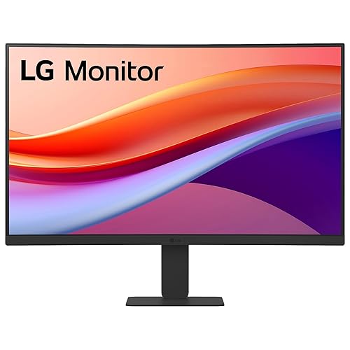 LG FHD Curved Monitor (24U421A) - 23.8 1920x1080, 100Hz, sRGB 99% (Typ.), USB-C, Reader Mode, Flicker Safe, Dynamic Action Sync, Black Stabilizer, LG Switch App, 3-Side Borderless, Tilt Adjustable