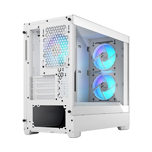 Fractal Design Pop Mini Air RGB White Core Tempered Glass Clear Tint (FD-C-POR1M-01)