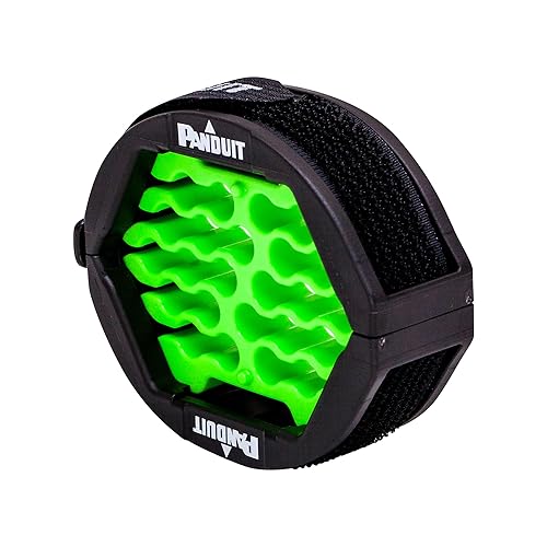 Panduit CBOT24K Cable Bundle Organizing Tool, Jacket Cover, Hook and Loop Fastener, Two Inserts