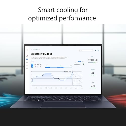 ASUS ExpertBook B9 OLED Ultralight Business Laptop, 14” OLED Display, Intel vPro® Essentials with Intel® Core™ i7-1355U, 1TB SSD, 16GB RAM, Win 11 Pro, All-Day Battery Life, Star Black, B9403CVA-XVE75