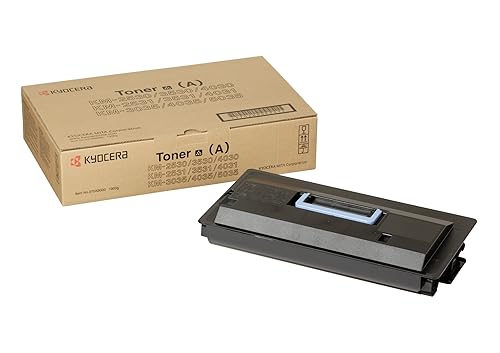 KYOCERA Toner Cartridge - Black - 34000 Pages at 5% Coverage for Use in Km2530 / Km3530