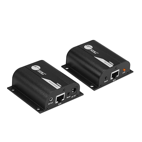 SIIG Full HD HDMI Extender Over Cat5e/6 with IR - 164ft - 1 Input Device - 1 Output Device - 164 ft