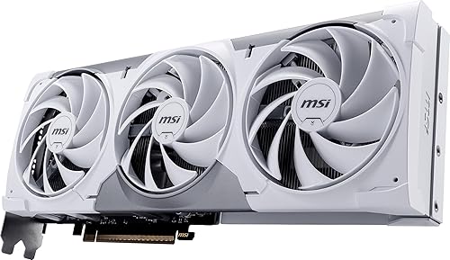 MSI Gaming RTX 5070 Ti 16G Ventus 3X PZ OC Graphics Card (16GB GDDR7, 256-bit, Extreme Performance: 2482 MHz, DisplayPort x 3 2.1a, HDMI 2.1b, NVIDIA Blackwell Architecture)