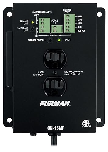 Furman Sound BlueBOLT CN-15MP 15A MiniPort Remote Duplex Smart Outlet