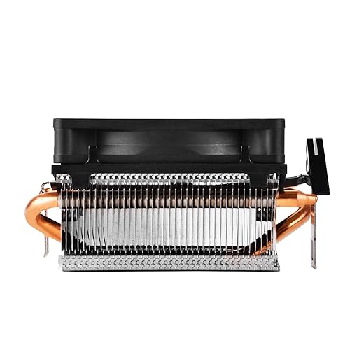 Silverstone KR01 Low Profile 95W AMD Socket AM2/AM3/AM4/FM1/FM2 CPU Cooler Only 54mm Tall Cooling, SST-KR01