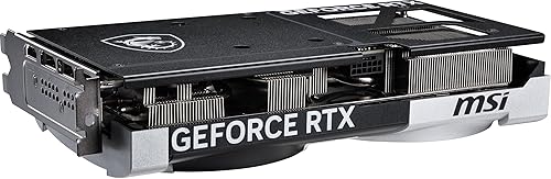 MSI Gaming RTX 5070 12G Ventus 2X OC Graphics Card (12GB GDDR7, 192-bit, Extreme Performance: 2557 MHz, DisplayPort x3 2.1a, HDMI 2.1b, NVIDIA Blackwell Architecture)