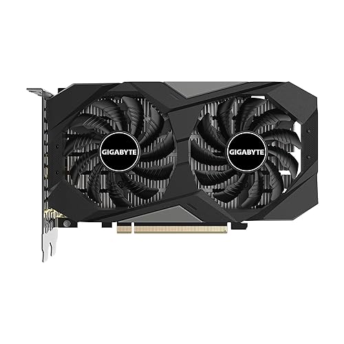 GIGABYTE GeForce RTX 3050 WINDFORCE OC V2 6G Graphics Card, 2X WINDFORCE Fans, 6GB GDDR6 96-bit GDDR6, GV-N3050WF2OCV2-6GD Graphics Card