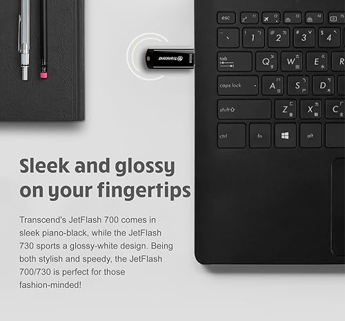 Transcend JetFlash 700 USB Stick 256 GB USB 3.1 Gen 1 Black