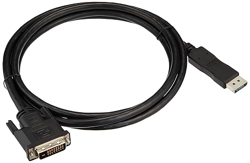 StarTech.com 10-Pack 6ft DisplayPort to DVI Cable - DisplayPort 1.2 to DVI-D Video Adapter Cable - 1080p - Passive DP++ to DVI Monitor Converter Cable - DP to DVI Digital Display - M/M (DP2DVIMM6X10) 6 feet Pkg of 10