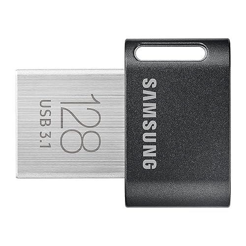 Samsung FIT Plus USB 3.1 Flash Drive, 128GB - MUF-128AB/AM