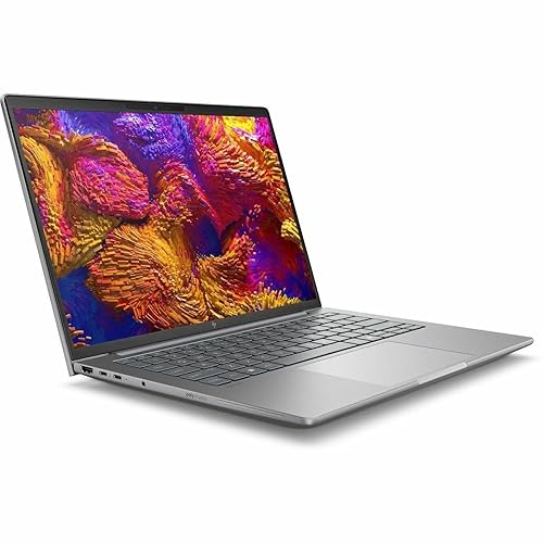 HP ZBook 8 G1as 14 Copilot+ PC Mobile Workstation - WQXGA - AMD Ryzen AI 9 HX PRO 375-64 GB - 1 TB SSD - English Keyboard - Meteor Silver - AMD Chip - 2560 x 1600 - Windows 11 Pro - AMD Radeon 890M