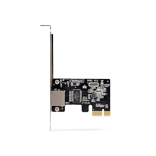 StarTech.com 1-Port Gigabit PCIe Network Adapter Card, PCI Express LAN Card, NIC, Realtek RTL8111H, TAA Compliant