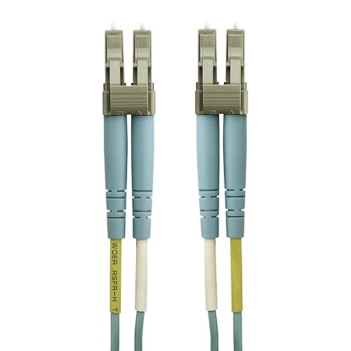 Belkin F3F004-05M 5-Meter OM4 40/100Gb Aqua Fiber Optic Cable