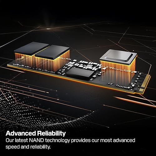 WD_BLACK 1TB SN8100 NVMe Internal Gaming SSD Solid State Drive - Gen 5 PCIe 5.0x4, M.2 2280, Up to 14,900 MB/s - WDS100T1X0M