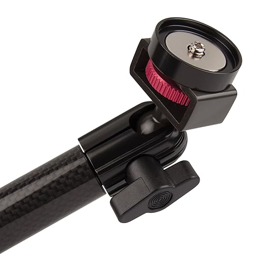 The Joy Factory MagConnect Carbon Fiber C-Clamp Flat Surface Mount Holder with Universal Tablet Module for Tablets (MNU502)