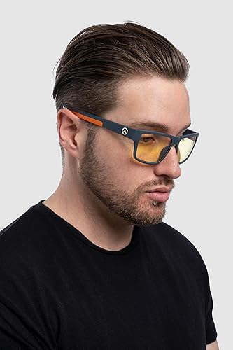 GUNNAR Overwatch Ultimate Blue Light Blocking Gaming And Computer Glasses Amber
