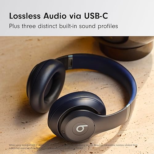 Beats Studio Pro - Wireless Bluetooth Noise Cancelling Headphones - Personalized Spatial Audio, USB-C Lossless Audio, Apple & Android Compatibility, Up to 40 Hours Battery Life - Navy Navy Studio Pro