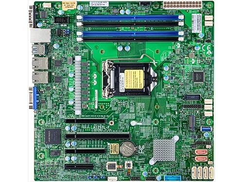 Supermicro X12STL-F Micro-ATX Server Motherboard C252 LGA-1200, Daul LAN 1GbE