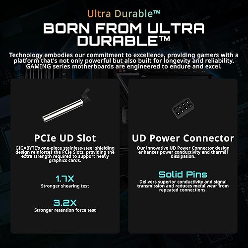 GIGABYTE B550M Gaming X WIFI6 Motherboard, Supports AMD AM4 Ryzen 5000 Processors, Micro-ATX, DDR4, 2X M.2, PCIe 4.0, WIFI6, 1GbE LAN, EZ-Latch