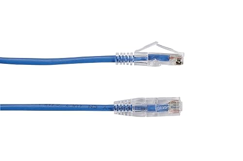 BLACK BOX NETWORK SERVICES - Slim-NET CAT6 Patch Cable Blue 2FT