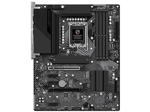 Asrock Z790 PG Lightning Intel Z790 LGA 1700 ATX DDR5-SDRAM Motherboard