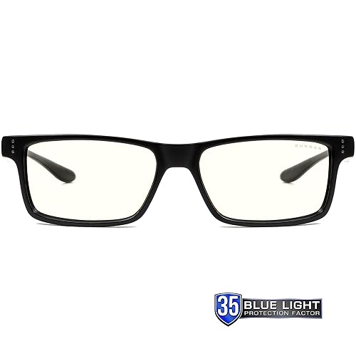 Gunnar - Blue Light Reading Glasses - Blocks 65% Blue Light - Vertex +2.0 Power Onyx, Clear Tint