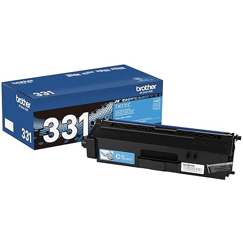 Brother TN331C Standard Yield Cyan Toner Cartridge