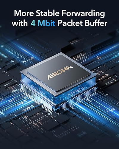 Cudy GS108 8-Port Gigabit Ethernet Unmanaged Switch - Desktop, Fanless, Plug and Play, for Home and Office, Metal case