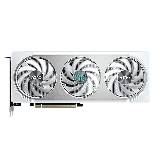 GIGABYTE GeForce RTX 5060 AERO OC 8G Graphics Card, 8GB 128-bit GDDR7, PCIe 5.0, WINDFORCE Cooling System, GV-N5060AERO OC-8GD Video Card