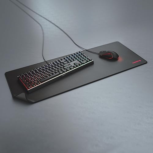 Cherry MP 2000 Premium Mousepad XXL. Waterproof for Home Office or Gaming. Large Anti-Slip Desk Mat. Easy Roll Up for Transport. 31x13 in