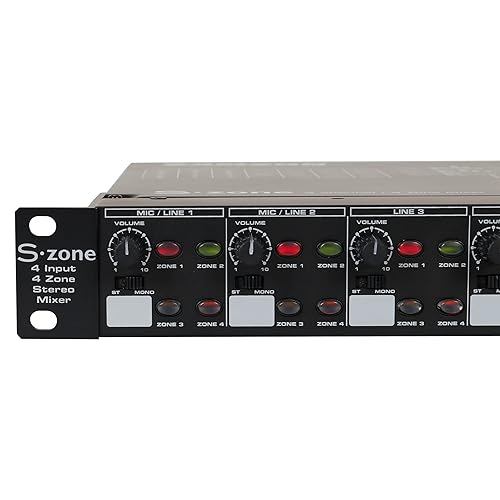 Samson S-zone 4 zone stereo mixer