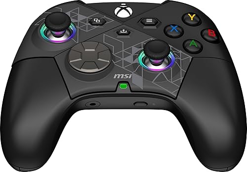 MSI Force PRO W Dual Vibration Rechargeable Wireless Gaming Controller for PC and Android