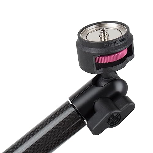 The Joy Factory MagConnect C-Clamp Mount Carbon Fiber Made with aXtion Edge MH Rugged Shockproof Case for Microsoft Surface Go (MWM401MH102)