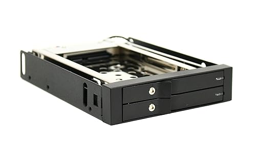 CRU-DATAPORT LLC Rhino JR RJ21S Drive Slot Adapter Internal, Black - 6710-6500-9500