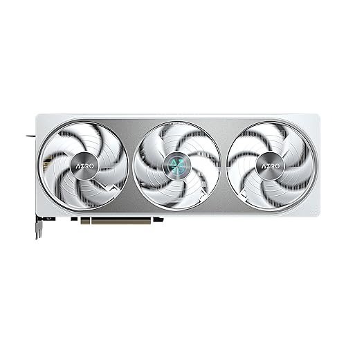 GIGABYTE GeForce RTX 5070 AERO OC 12G Graphics Card, 12GB 192-bit GDDR7, PCIe 5.0, WINDFORCE Cooling System, GV-N5070AERO OC-12GD Video Card