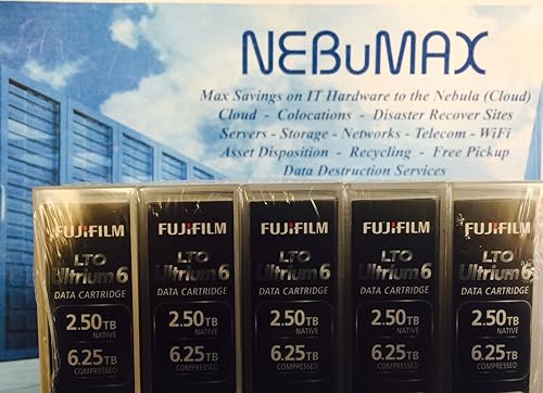 Fuji 16310732 Tape Lto Ultrium-6 2.5tb/6.25tb Barium Ferrite bafe