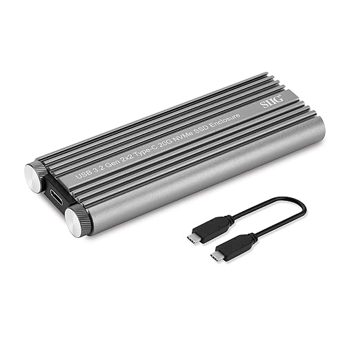 SIIG JU-SA0X11-S1 USB 3.2 Gen 2x2 TypeC MVMe SSD