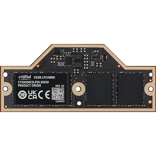 Crucial 64GB LPCAMM2 LPDDR5X- 7500 Memory