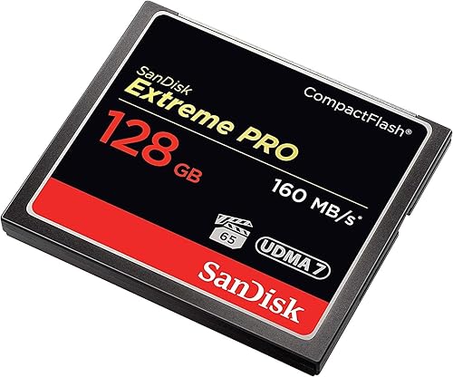 SanDisk Extreme PRO 128GB CompactFlash Memory Card UDMA 7 Speed Up to 160MB/s- SDCFXPS-128G-X46