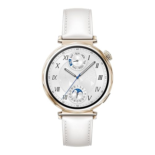 HUAWEI Watch GT 5 41mm Smartwatch, up to 7 Days Battery Life, All-New Running and Cycling Sports Smart Watch, Sharp-Edged Design Watch, White. Buy one and get a free FreeBuds SE2, While supplies last. GT5 41mm White